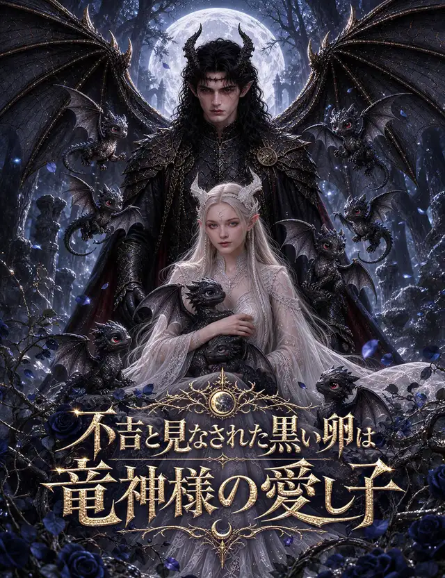 不吉と見なされた黒い卵は竜神様の愛し子